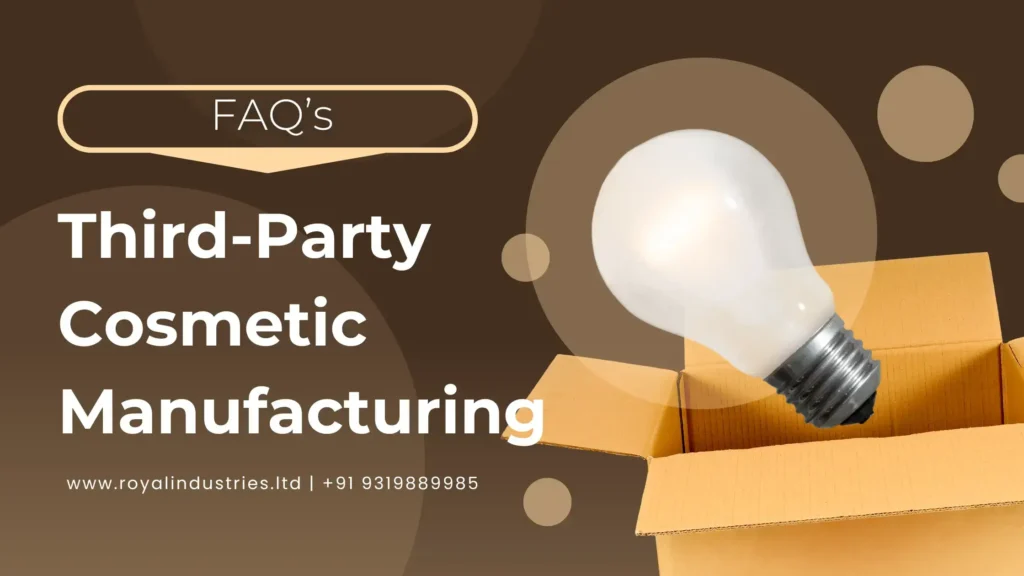 Third-party cosmetic manufacturing