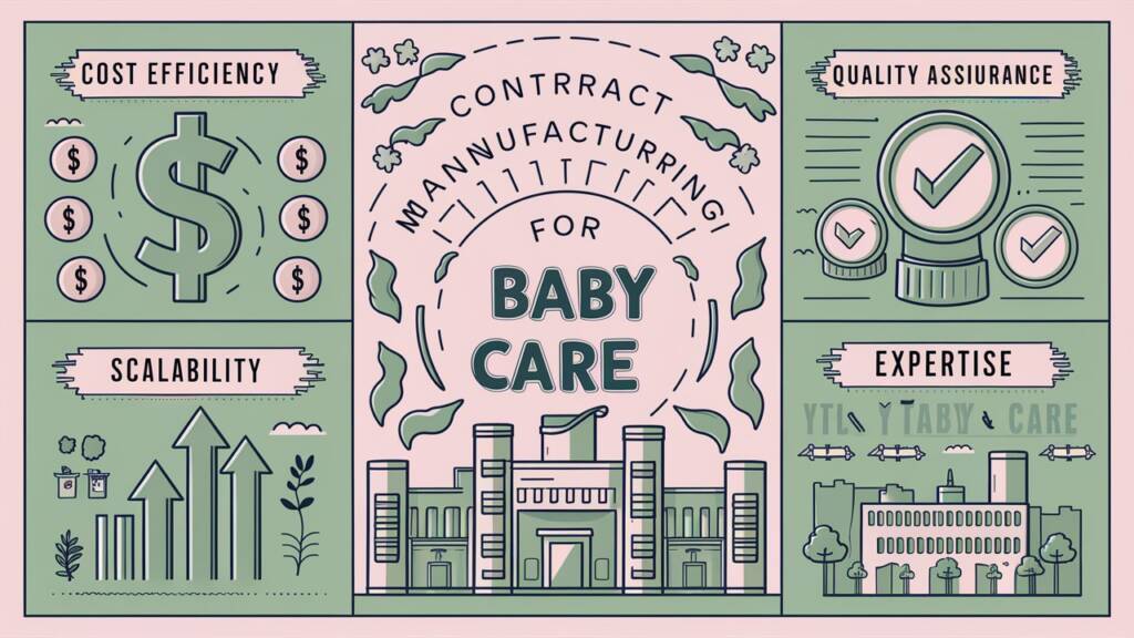 Partnering with a contract manufacturing For Baby Care Products like Royal Industries can help produce these products in bulk with high quality and safety standards. A baby’s skin is delicate, necessitating the use of safe, skin-friendly products. Brands entering the skincare industry must prioritize this in their baby care product lines.